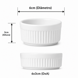Ramekin de Porcelana Germer 50ml 