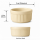 Ramekin de Porcelana Germer 180ml Marfim Ramekin de Porcelana Germer 180ml Marfim