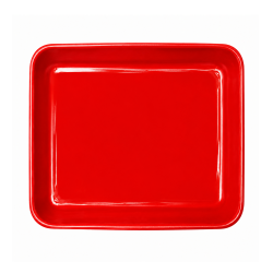 Cuba Porcelana 1/2 Gourmet Germer 25x29x6,6cm 3088ml Vermelho