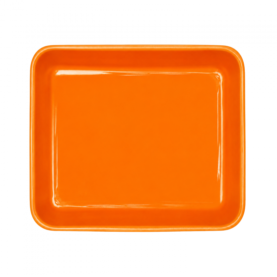 Cuba Porcelana 1/2 Gourmet Germer 25x29x6,6cm 3088ml Laranja