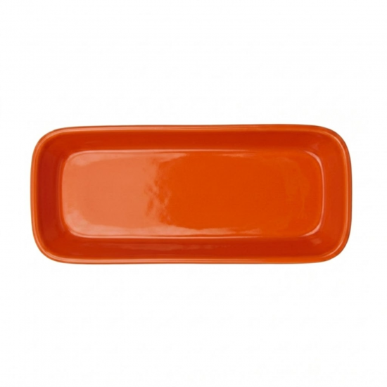 Cuba Porcelana 2/8 Gourmet Germer 11,7x28,7x6cm 1252ml Laranja Cuba Porcelana 2/8 Gourmet Germer 11,7x28,7x6cm 1252ml Laranja
