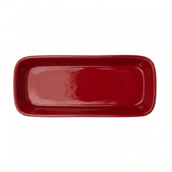 Cuba Porcelana 2/8 Gourmet Germer 11,7x28,7x6cm 1252ml Vermelho Cuba Porcelana 2/8 Gourmet Germer 11,7x28,7x6cm 1252ml Vermelho