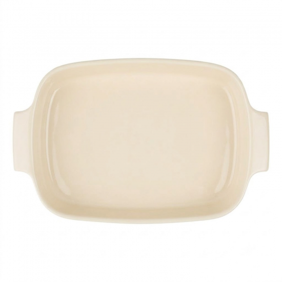 Travessa de Porcelana Retangular Germer 30X21cm Marfim
