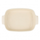Travessa de Porcelana Retangular Germer 30X21cm Marfim
