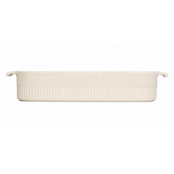 Travessa de Porcelana Retangular Germer 37x26cm Marfim