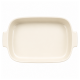 Travessa de Porcelana Retangular Germer 37x26cm Marfim