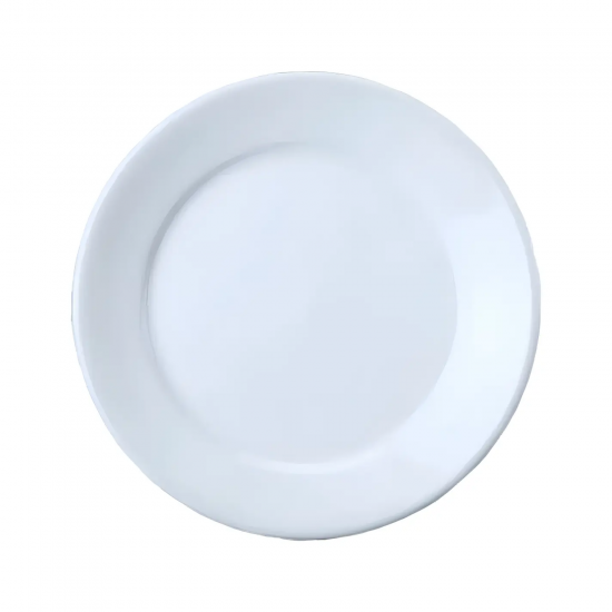 Prato de Porcelana Raso Germer 24,5cm Hotel Branco