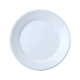Prato de Porcelana Raso Germer 24,5cm Hotel Branco
