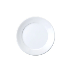Prato de Porcelana Sobremesa Germer 18cm Hotel Branco