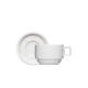 Xícara de Café com Pires Porcelana Germer 100ml Hotel Xícara de Café com Pires Porcelana Germer 100ml Hotel