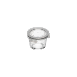 Pote de Vidro Hermético Redondo 130ml Lyor Pote de Vidro Hermético Redondo 130ml Lyor