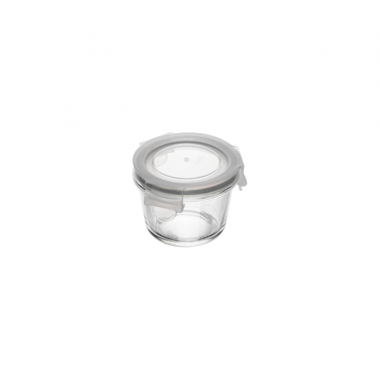 Pote de Vidro Hermético Redondo 130ml Lyor Pote de Vidro Hermético Redondo 130ml Lyor