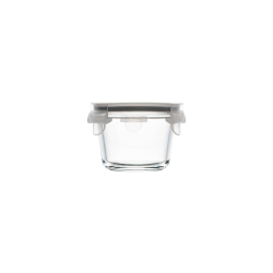Pote de Vidro Hermético Redondo 130ml Lyor