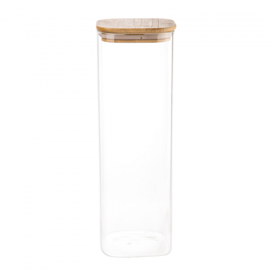 Pote de Vidro Quadrado 2600ml Mori