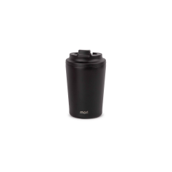 Copo Térmico com Tampa 240ml Preto Mori