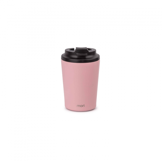 Copo Térmico com Tampa 240ml Rosa Mori Copo Térmico com Tampa 240ml Rosa Mori