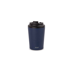 Copo Térmico com Tampa 240ml Azul Mori