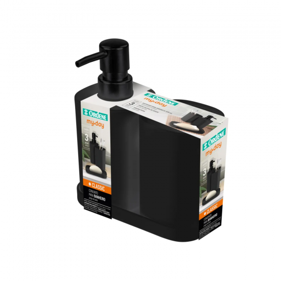 Kit Banheiro com 3 peças Uni Ordene