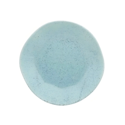 Prato de Louça Fundo 22,5cm Oxford Ryo Blue Bay