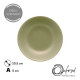 Prato de Louça Fundo 20,5cm Oxford Oliva Prato de Louça Fundo 20,5cm Oxford Oliva