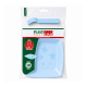 Kit Festa Descartável Azul Plastilânia 10 Pratos 15cm + 10 Garfos