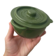 Pote Redondo 440ml Plasútil Supreme Verde