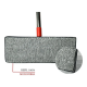Refil para Mop Flat Microfibra Lava e Seca Powermaid Refil para Mop Flat Microfibra Lava e Seca Powermaid