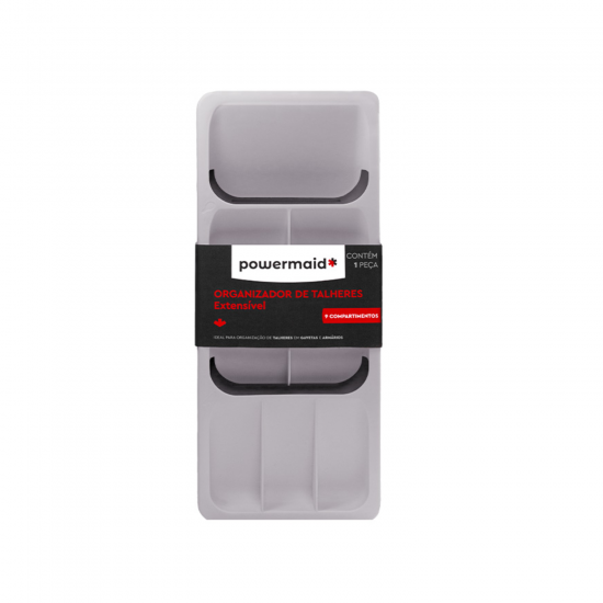 Organizador de Talheres Powermaid Extensível