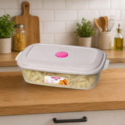 Pote retangular Vac Freezer 1100ml Sanremo Pote retangular Vac Freezer 1100ml Sanremo