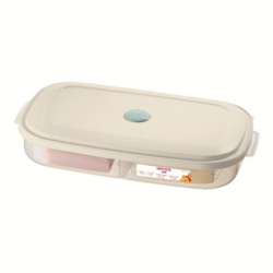Pote Retangular Vac Freezer com Divisória 1080ml Sanremo
