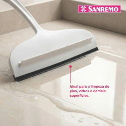 Rodo de Pia 22cm Sanremo Branco Rodo de Pia 22cm Sanremo Branco