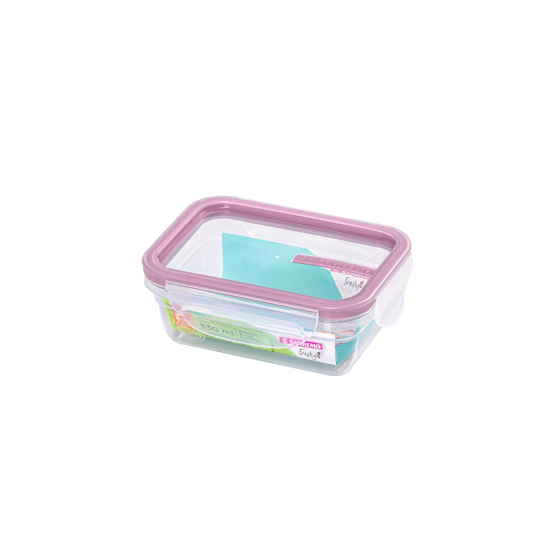 Pote Retangular Hermético com Trava 330ml Sanremo Fresh