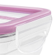 Pote Retangular Hermético com Trava 330ml Sanremo Fresh