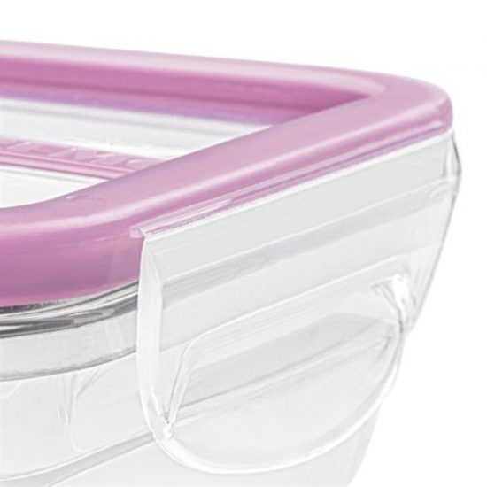 Pote Retangular Hermético com Trava 537ml Sanremo Fresh