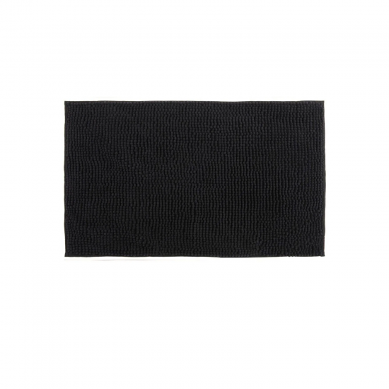 Tapete de Microfibra 50x70cm Joy Preto Kapazi Popcorn Tapete de Microfibra 50x70cm Joy Preto Kapazi Popcorn