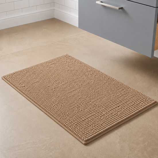 Tapete de Microfibra 50x70cm Joy Fendi Kapazi Popcorn Tapete de Microfibra 50x70cm Joy Fendi Kapazi Popcorn