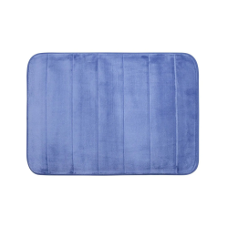 Tapete de Banheiro Antiderrapante 40x60cm Nuvem Azul Claro Kapazi