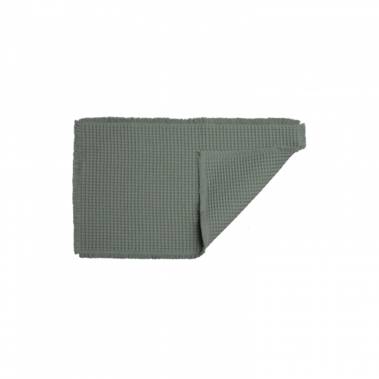 Tapete de Banheiro Waffle Cinza 50x80cm Kapazi Tapete de Banheiro Waffle Cinza 50x80cm Kapazi