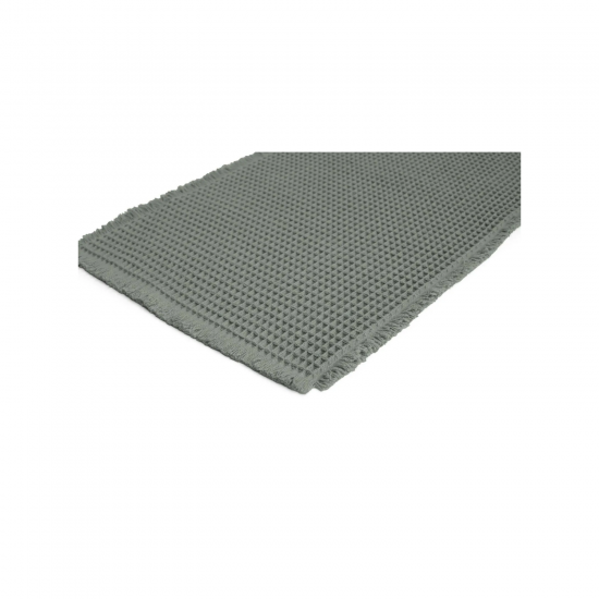 Tapete de Banheiro Waffle Cinza 50x80cm Kapazi Tapete de Banheiro Waffle Cinza 50x80cm Kapazi