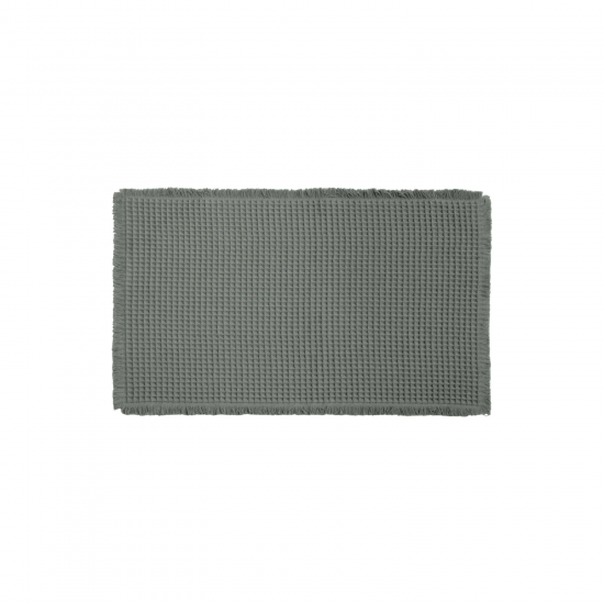 Tapete de Banheiro Waffle Verde 50x80cm Kapazi Tapete de Banheiro Waffle Verde 50x80cm Kapazi