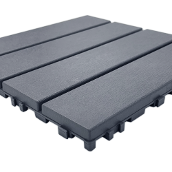 Estrado 30x30cm Kapazi Deck Cinza Escuro