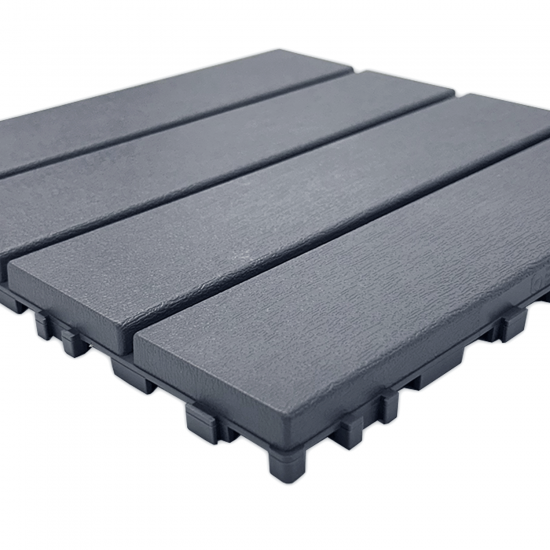 Estrado 30x30cm Kapazi Deck Cinza Escuro Estrado 30x30cm Kapazi Deck Cinza Escuro