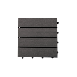 Estrado 30x30cm Kapazi Deck Cinza Escuro