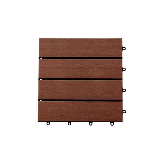 Estrado 30x30cm Kapazi Deck Marrom Estrado 30x30cm Kapazi Deck Marrom