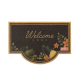 Tapete Capacho Vinil 40x75cm Kapazi Welcome Elegante Tapete Capacho Vinil 40x75cm Kapazi Welcome Elegante