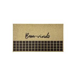 Tapete Capacho Vinil 50x80cm Kapazi Home Linear 