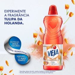 Limpador Perfumado Veja Tulipas da Holanda 1L
