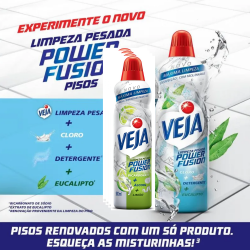 Limpeza Pesada 500ml Veja Fusion Eucalipto Limpeza Pesada 500ml Veja Fusion Eucalipto