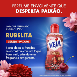 Aromatizante Essência Veja Rubelita Cereja 100ml