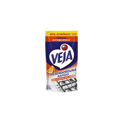 Limpador Desengordurante Cozinha Veja Laranja 400ml Refil Sache
